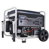 Pulsar Portable Generator, Gasoline, 5,500 W Rated, 6,580 W Surge, Electric, Recoil Start, 120/240V AC PG6580E